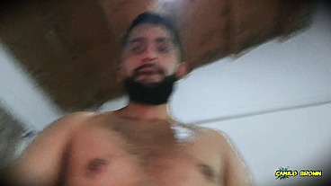 Jerking off so horny after working out