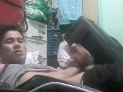 Pinoy jackoff with cumshot