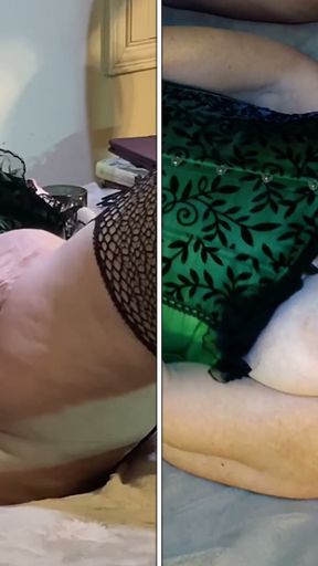 Granny Heather's Mother's Day Orgasmic Vibrator Play &amp; Missionary Fuck 9323fap