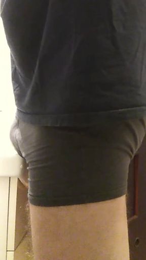 Bathroom pleasure - no nudity