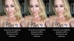 experte en dediboobs ! demande moi en mp je marque ton prenom sur mes ...
