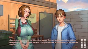 Taffy Tales: the Janitor Lady Exposes Herself on the Open in the College Campus - Episode 20