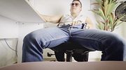 Caught in the refinery masturbating