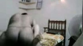Amateur voluptuous dark skinned Hindu wifey is fucked missionary
