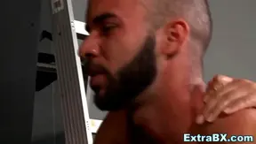 Muscle Men Collide in Hot Garage Sex Frenzy – Hardcore Action GayPornRough 18+