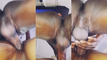 Mandigo in wap stretching out Camel toe pussy doggy style
