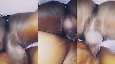 Mandigo in wap stretching out Camel toe pussy doggy style