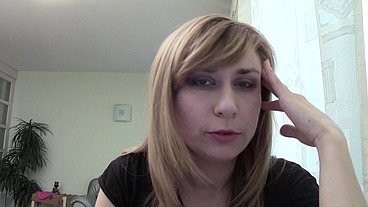 Milena Blonde Babe Chats on Webcam in Non-Nude SFW Clip