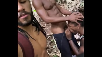 big cock group outdoor