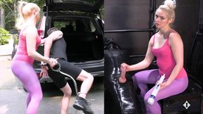 Road Rager Milks An Innocent Sub