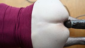 black big dildo in sweet ass
