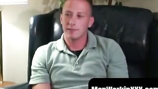 Chris Hunt's Muscular Body & Big Dick Show Off For The Camera