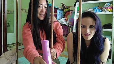 2 ABDL caregivers watch you messing diaper in crib Caroline Pierce