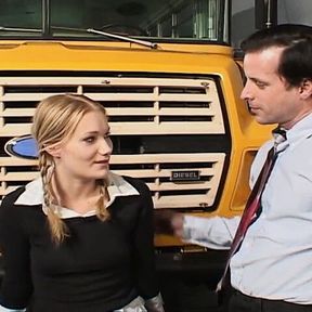 The Bus to school turns into a place of Sin and Orgasm !!!