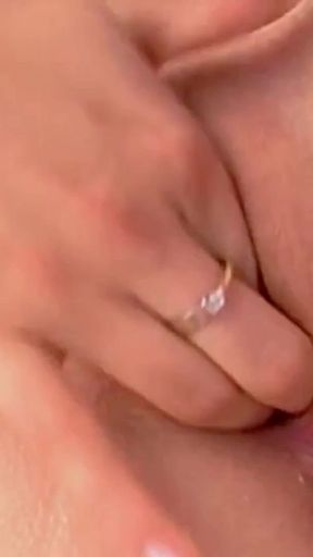 Blonde babe is toying her gf's twat