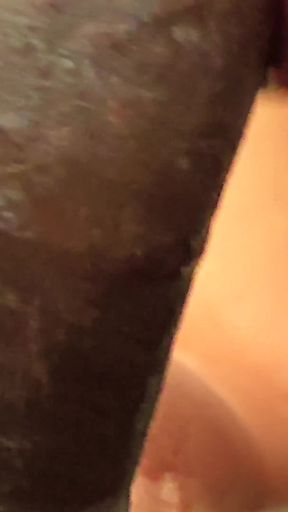 Black Man Playing the Try Not Cum Challenge with His Wife Sucking on His Cock and Ended up Cumming Hard Inside Her Mouth