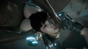 A Bunny le dan duro por el co&ntilde_o y se lo explotan de semen | The First Descendant