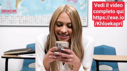 Una studentessa molto cattiva