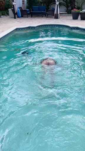 Morning is for a Naked Swim and Stroking