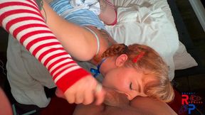 wendys girl serves up some frosties w/ sidney summers