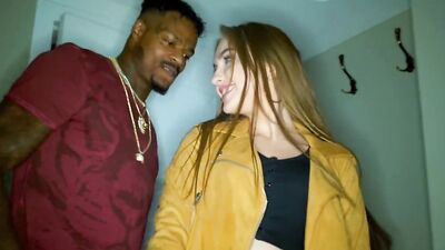 BLACKEDRAW Brunette Babe Gets Fucked Senseless By Dominant BBC