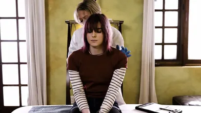 Big Ass Milf Doctor Dee Williams Double Teamed By A Horny Big Cock Shemales