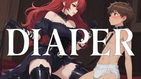 Diaper Wetting on Movie Night Ends with Handjob in Piss-Soaked Padding