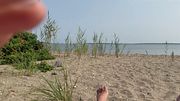 Beach day for my cock