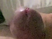 Mucho semen gran verga