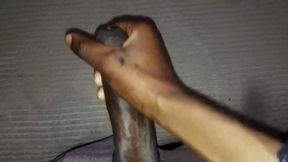Black Dick Cum on Sheets