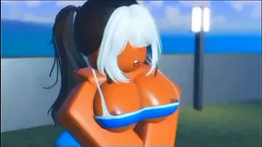 Half-Life Twins Ride Roblox Boy Hard in Steamy Anime Gay Sex