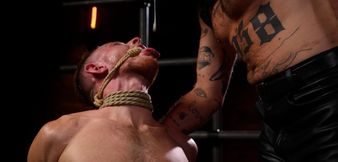 First BDSM anal with toys for Chris Damned and Damaged Bttm