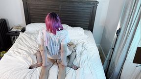 Transgender Kelsey Masters Fucked Bareback Cowgirl