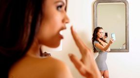 Two hot babes are eating pussies of each other
