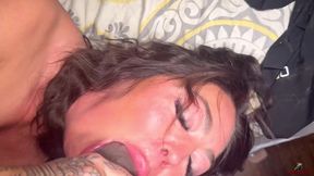you taste so good king cobra: qos tiffy eats a cobra cum load