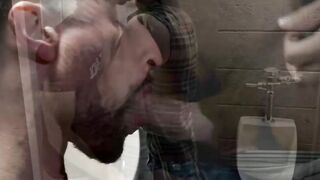 Muscle Hunks Sean Mayger And Drew Dixion Fucked Raw In Public Restrooms