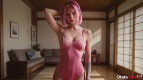porn, anal, lingerie, beauty, cosplay, sakura, naruto, bitch hentai [ai]
