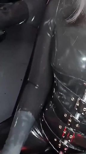 Sounding and Fisting Our Rubber Gimp