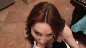 ”Redhead Agent Convinces Client to Buy This House”