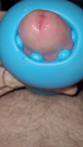 Up close fucking my flesh toy part 1