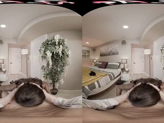 FuckPassVR - Business Voyage Gone Wild! Large Butt Brunette hair Ana Foxxx Demands Cum in Vagina - 8K VR!