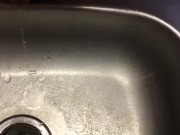Lance tiny dick pissing in kitchen sink