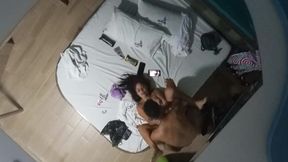 after fucking with the college student i fucked and got creampied by my boyfriend in the same hotel