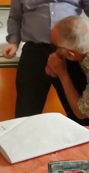 Grandpa's Blowjob Lesson