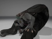 Monster Cock x Little Djablo 3D