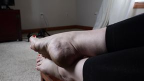 Cum To My BBW Feet, 1st - Tiffany