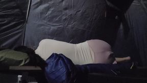 Giantess Hot Boxing You in a Tent