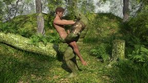 Amok & Bennett rough medieval bear cock smash twink twists
