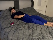 Selbstbefriedigung Doppelter Orgasmus Satisfyer Feucht Klitoris Reiben geil stöhnen zittern