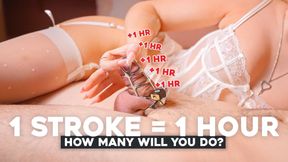 ➕ 1 stroke = 1 hour ➕